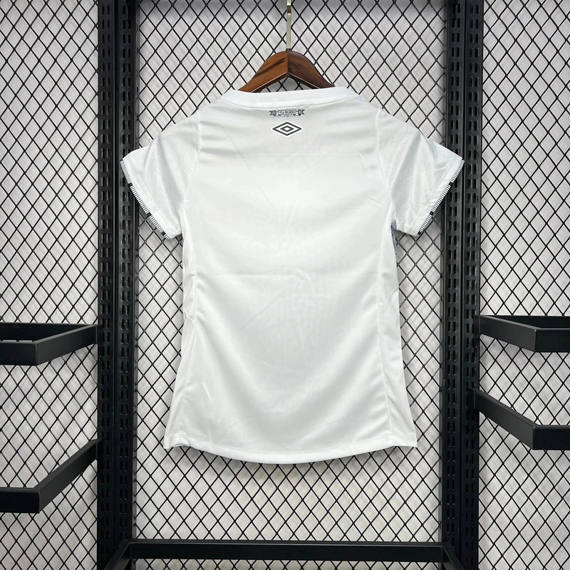 Santista Home Shirt 24/25 - Women's White Fan Shirt