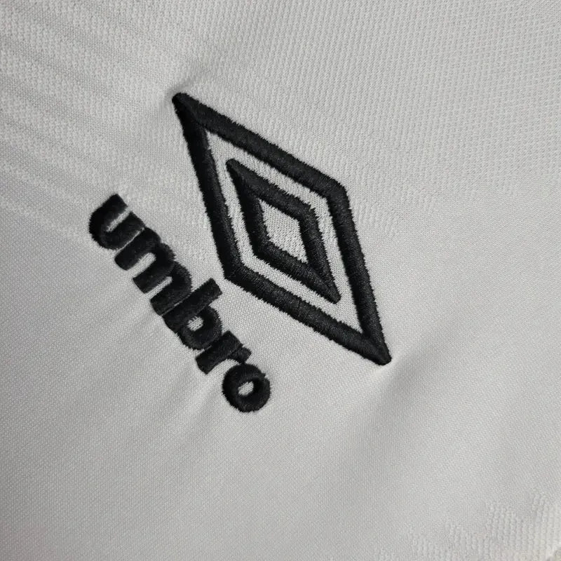 Santista Home Shirt 24/25 - Men's White Fan Shirt + Sponsorships
