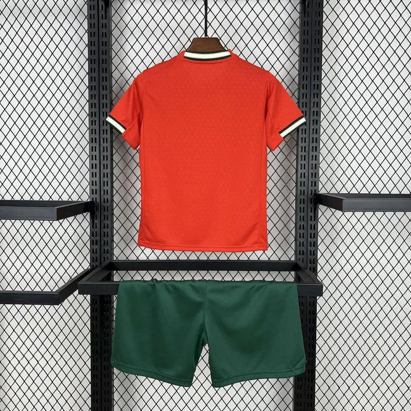 Portugal Home Shirt 25/26 - Red Kids Fan Shirt