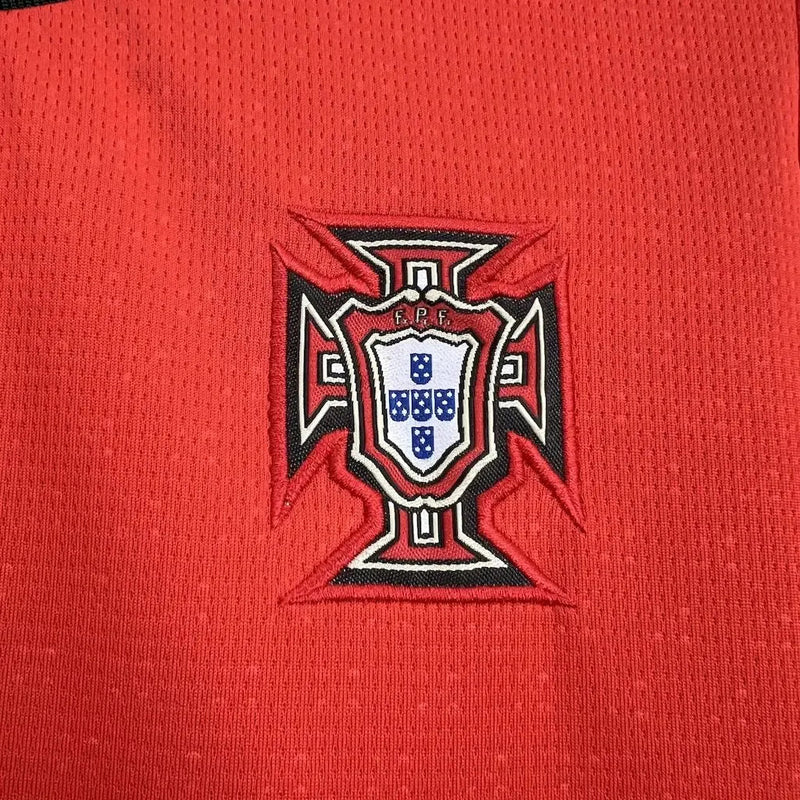 Portugal Home Shirt 25/26 - Red Kids Fan Shirt