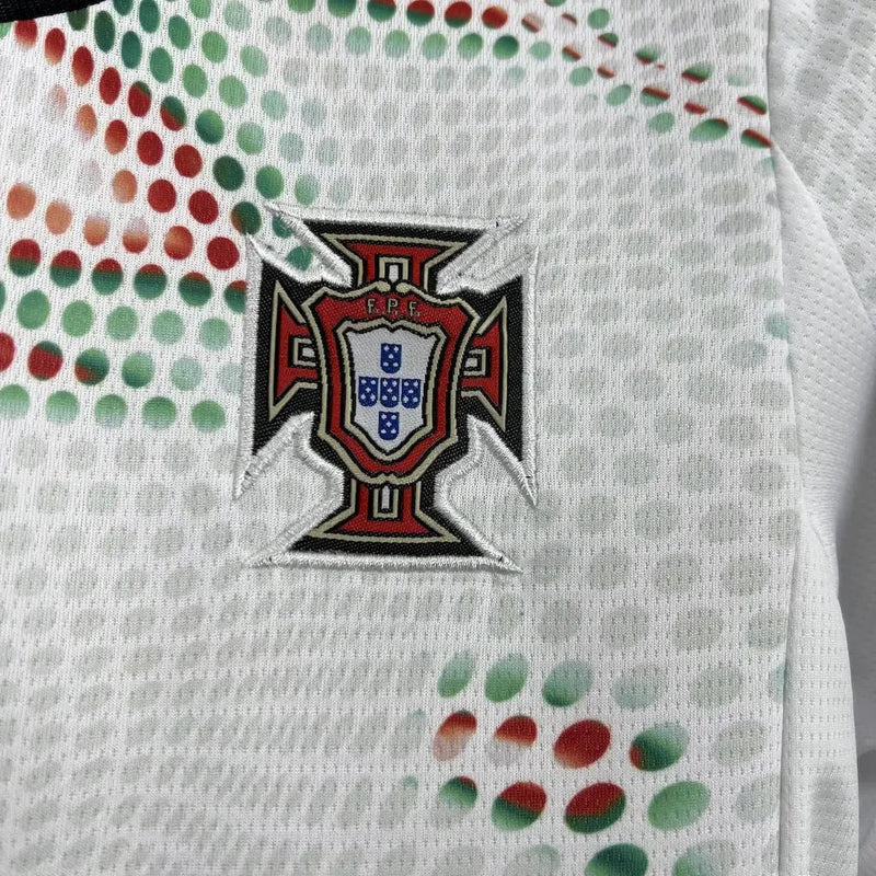 Portugal Away Shirt 25/26 - Kids Fan Shirt White