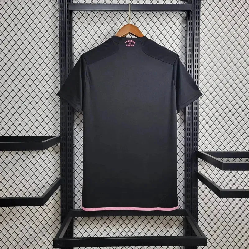 Inter Miami Away 24/25 Shirt - Men's Fan Black