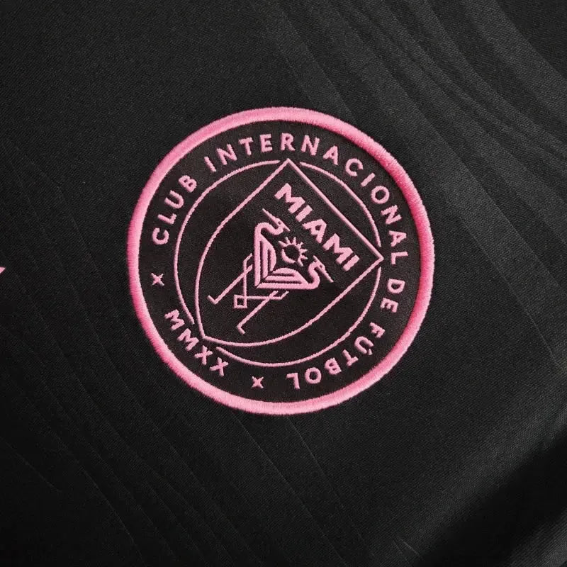 Inter Miami Away 24/25 Shirt - Men's Fan Black