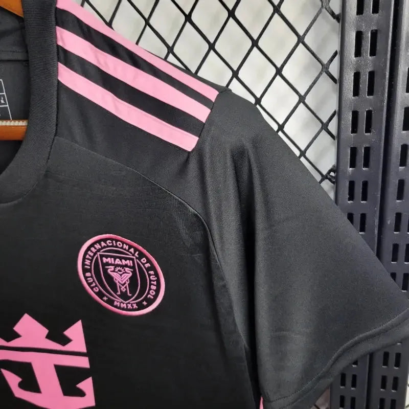 Inter Miami Away 24/25 Shirt - Men's Fan Black