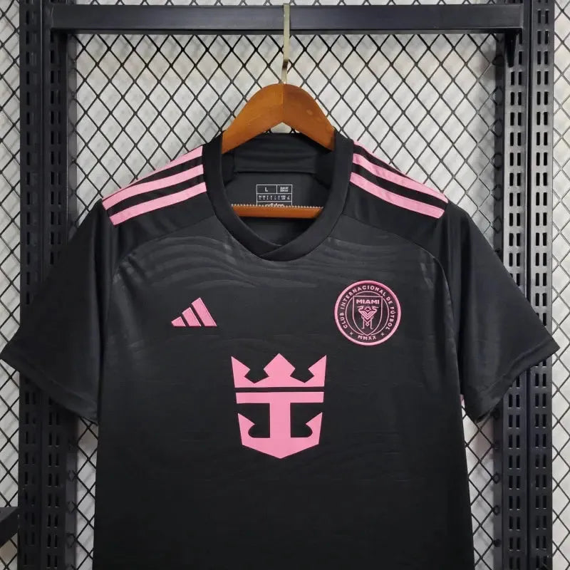 Inter Miami Away 24/25 Shirt - Men's Fan Black