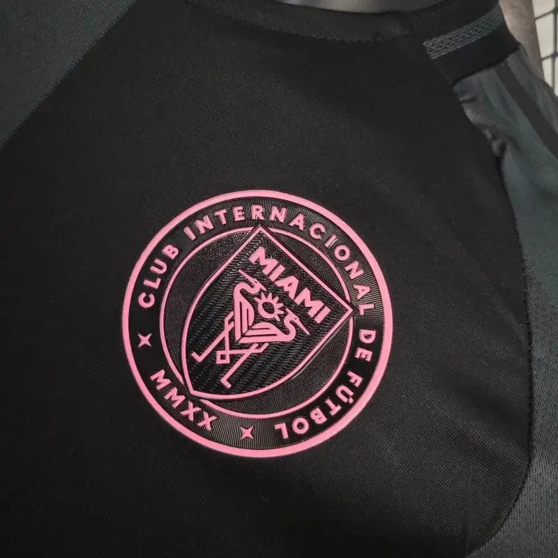Inter Miami Away Shirt 25/26 - Men's Player Black