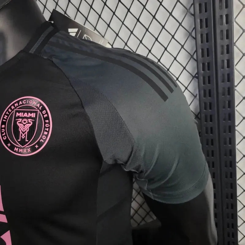 Inter Miami Away Shirt 25/26 - Men's Player Black