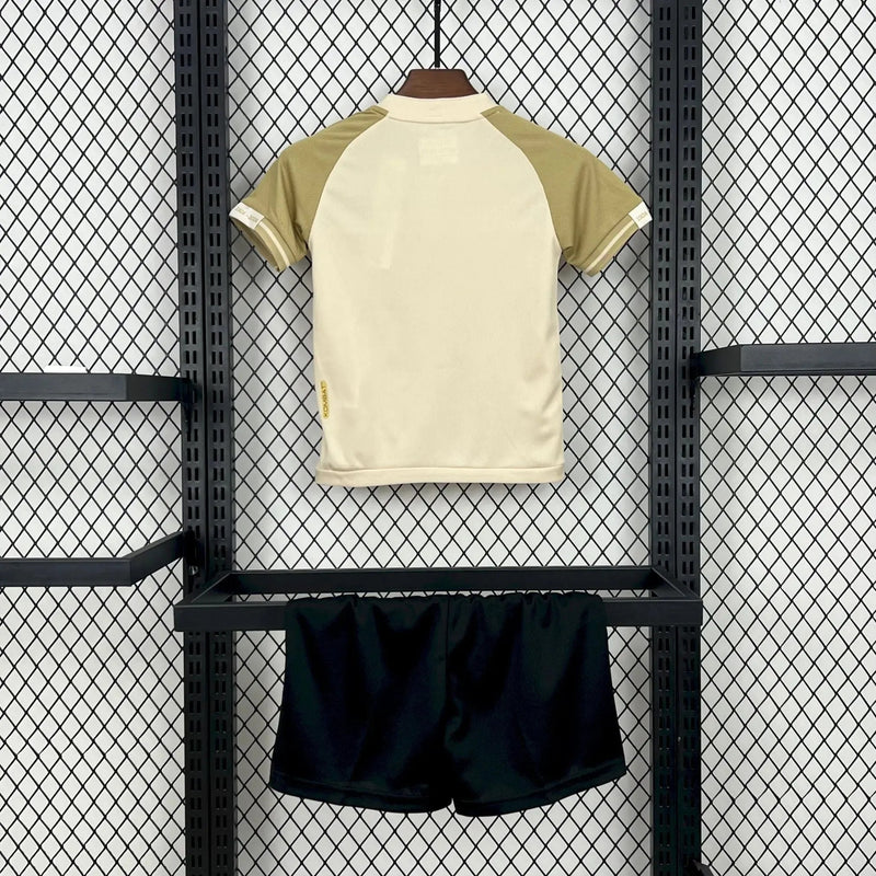 Vasco da Gama Third Away Shirt 24/25 - Children's Fan Shirt White and Gold