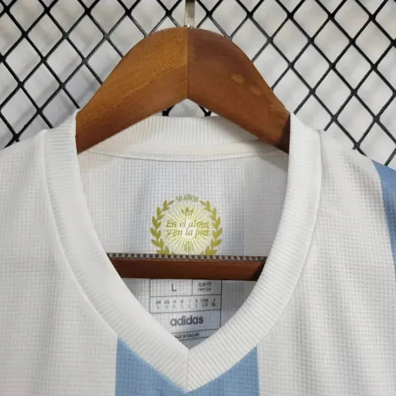 Argentina 50 Years Commemorative Edition 24/25 Shirt - Men's Fan Blue