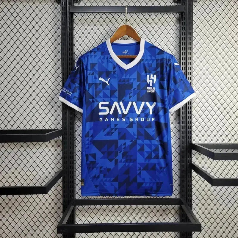 Al-Hilal Home Shirt 24/25 - Men's Fan Blue + Neymar 10
