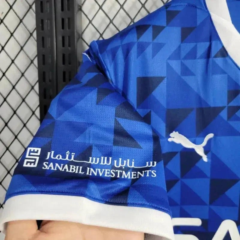 Al-Hilal Home Shirt 24/25 - Men's Fan Blue + Neymar 10