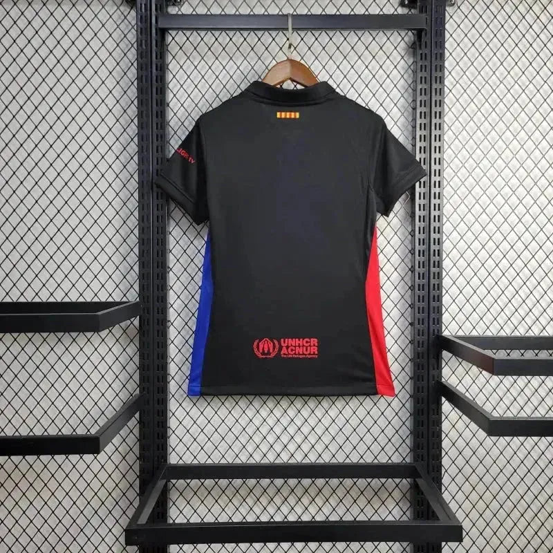 Barcelona COLDPLAY Away 24/25 Shirt - Women's Fan Black