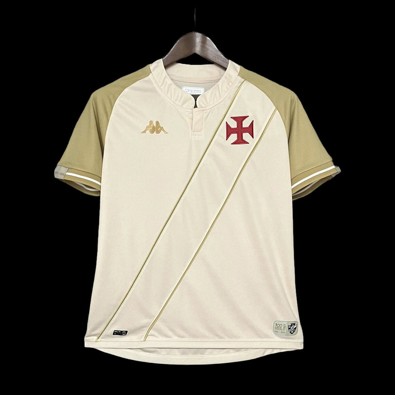 Vasco Third Away Shirt 24/25 - Women's White and Gold Fan Shirt