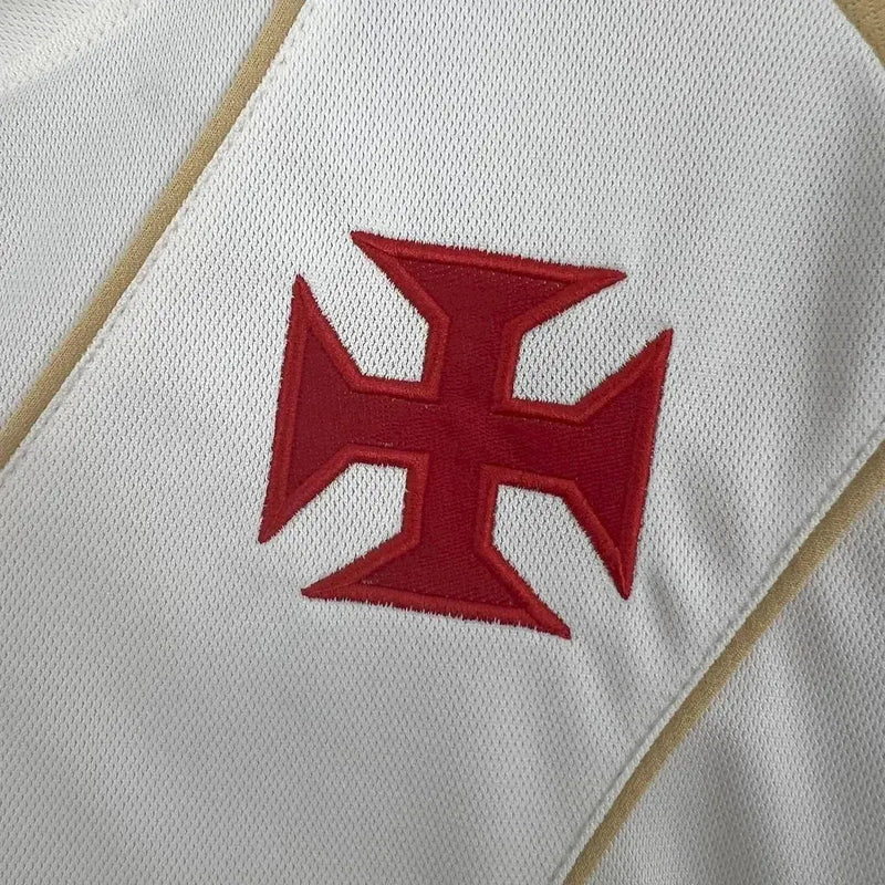 Vasco Third Away Shirt 24/25 - Women's White and Gold Fan Shirt
