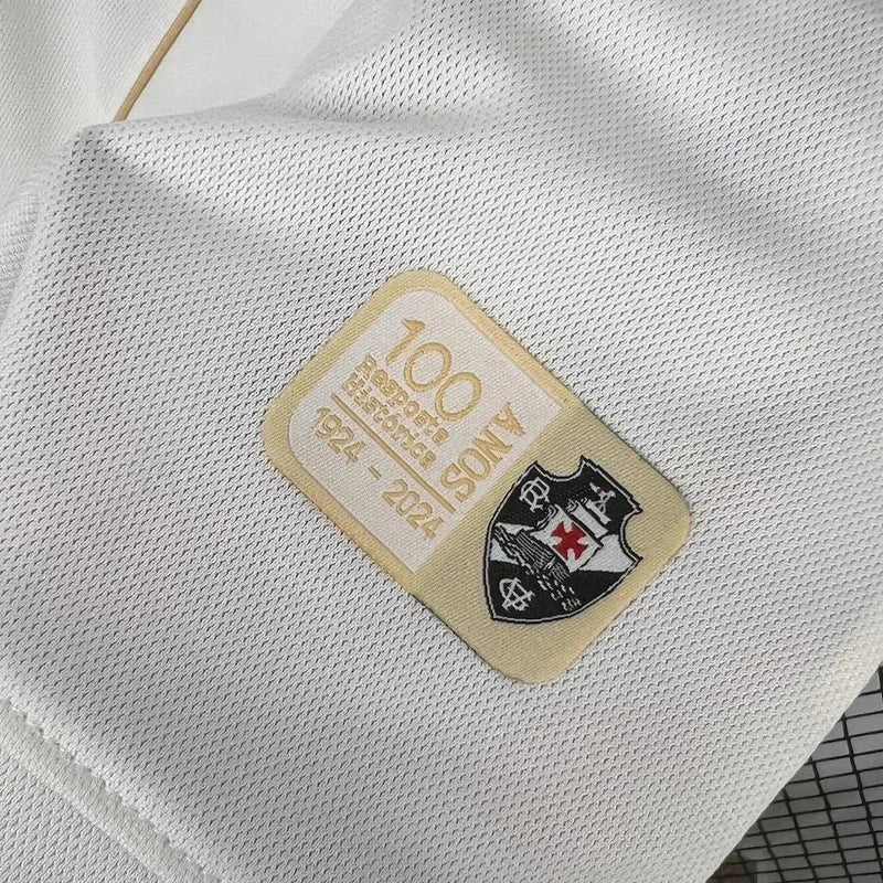 Vasco Third Away Shirt 24/25 - Women's White and Gold Fan Shirt