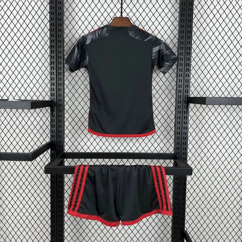 Flamengo Third Away Shirt 24/25 - Kids Fan Shirt Grey