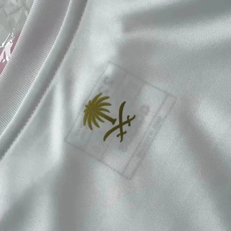 Al-Nassr Third Away Shirt 24/25 - Kids Fan White and Gold