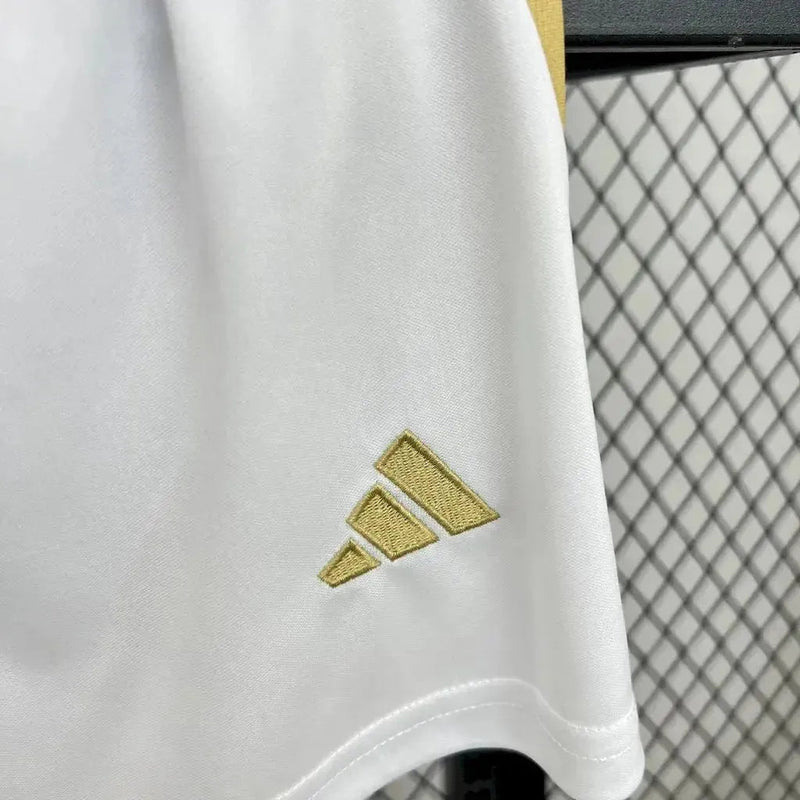 Al-Nassr Third Away Shirt 24/25 - Kids Fan White and Gold