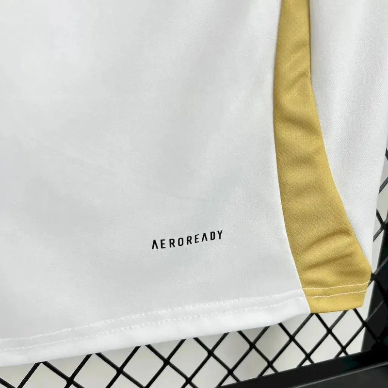 Al-Nassr Third Away Shirt 24/25 - Kids Fan White and Gold