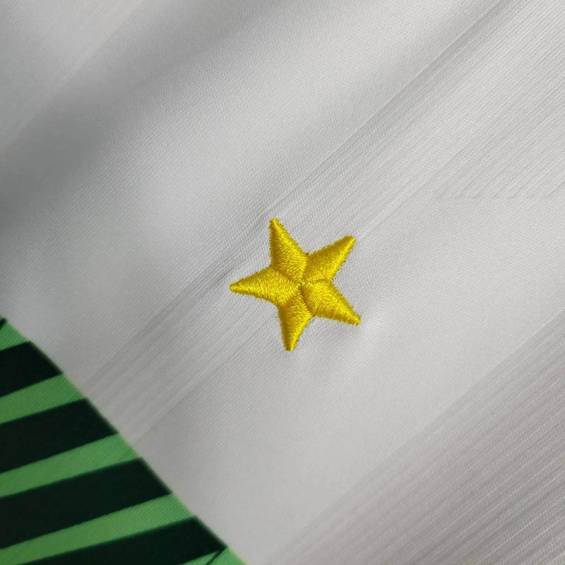 Coritiba Retro 1997/98 Shirt - Men's White and Green Fan Shirt