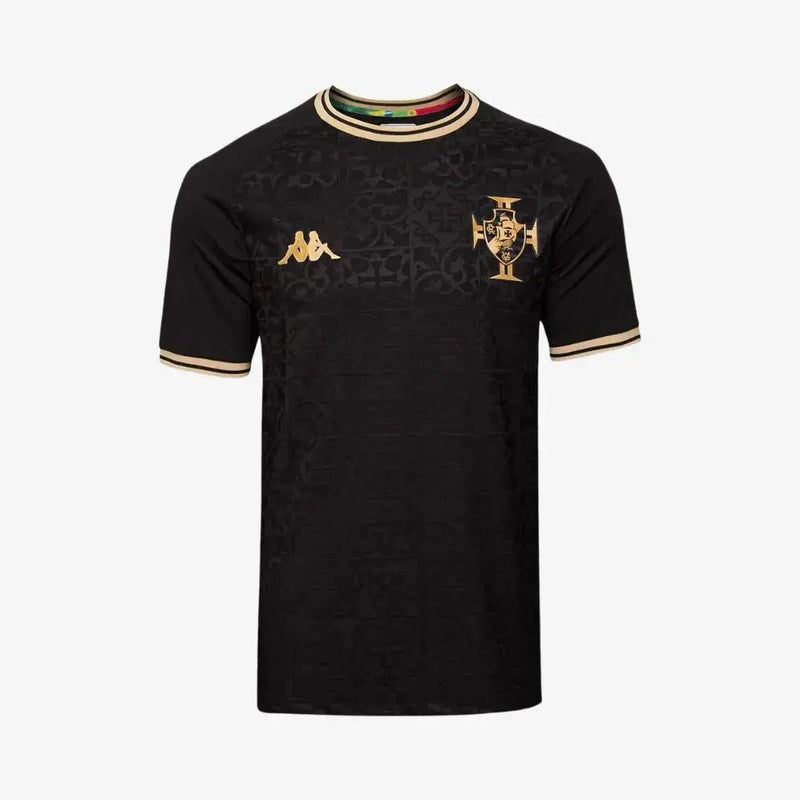 Vasco Goalkeeper Shirt 22/23 - Men's Fan Black and Gold