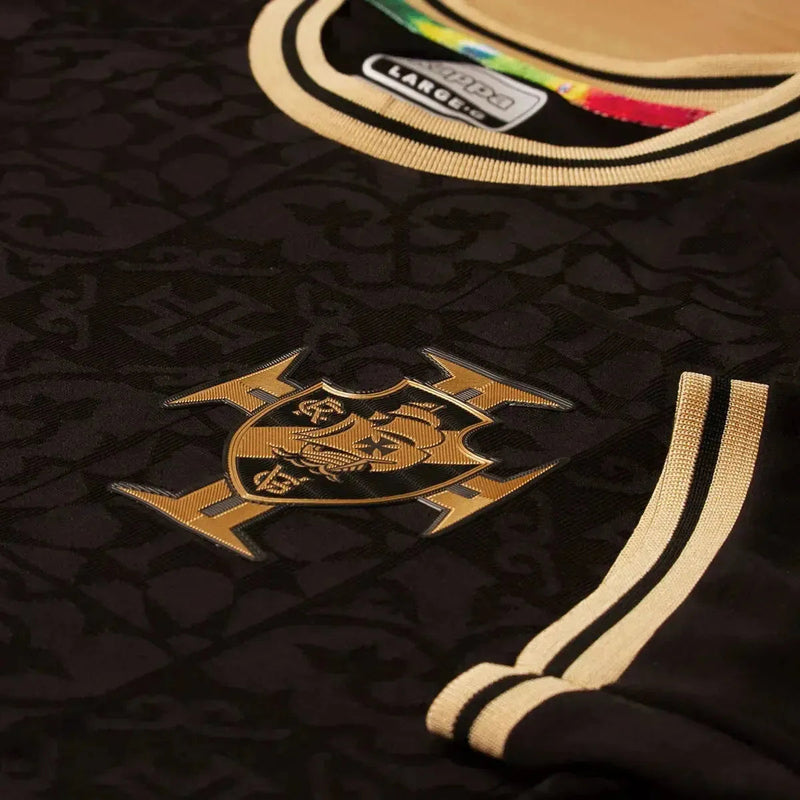 Vasco Goalkeeper Shirt 22/23 - Men's Fan Black and Gold