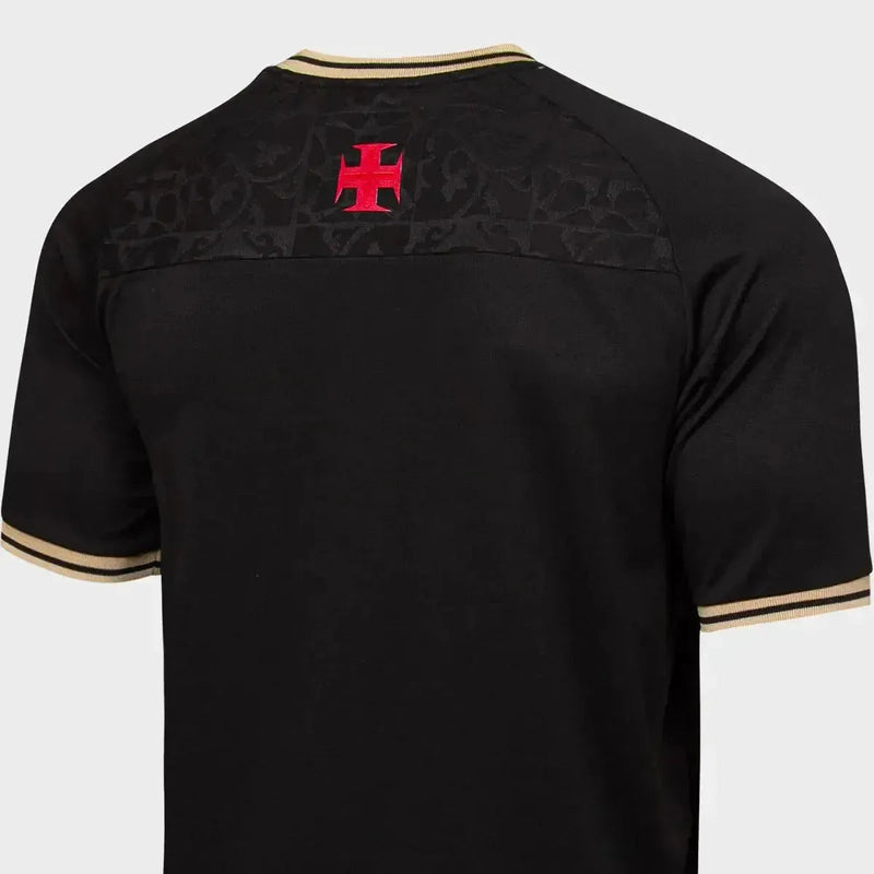 Vasco Goalkeeper Shirt 22/23 - Men's Fan Black and Gold