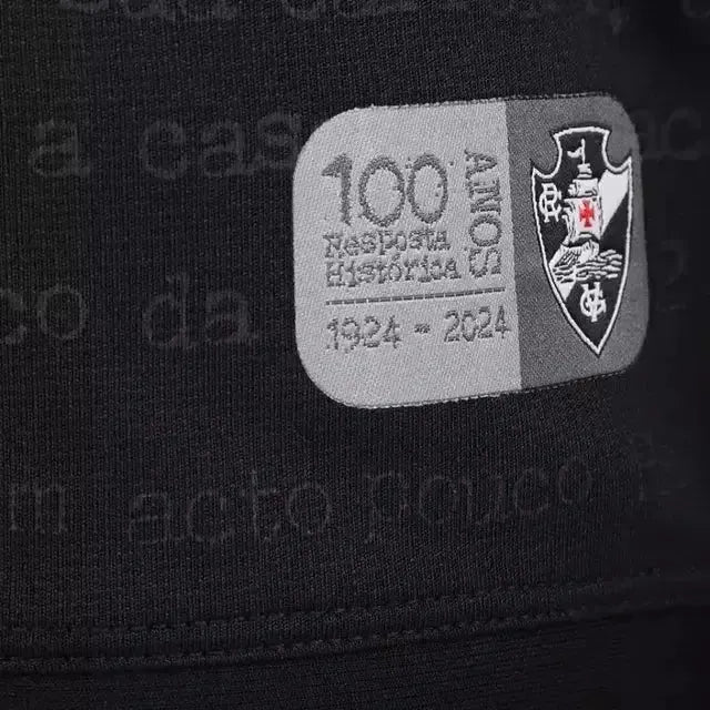 Vasco Goalkeeper Shirt 24/25 - Men's Fan Black + Sponsorships