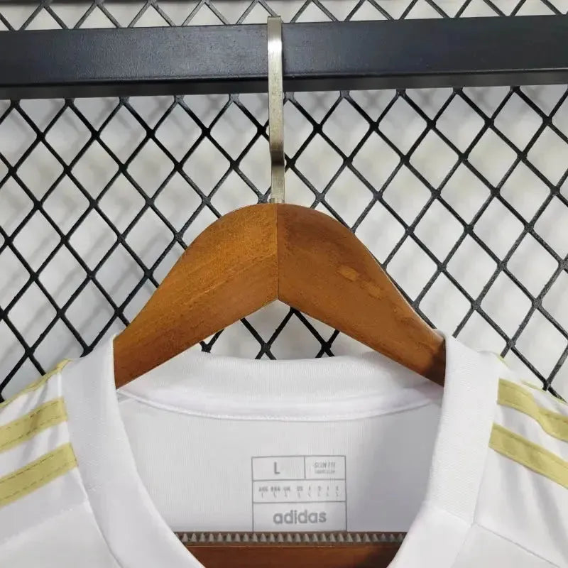 Al-Nassr Third Away Shirt 24/25 - Men's White and Gold Fan Shirt