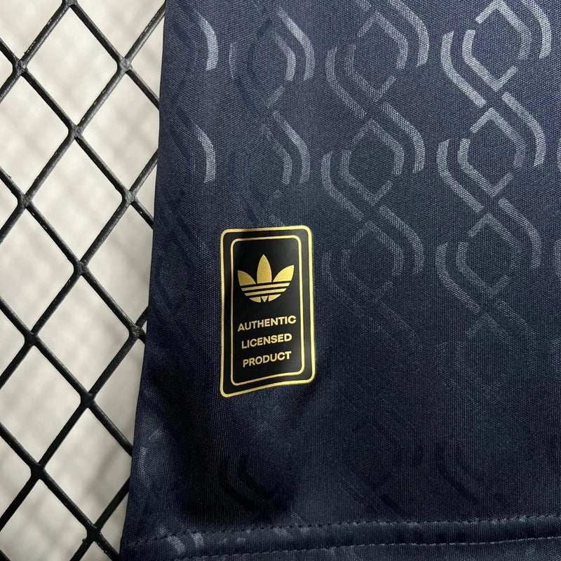 Juventus Third Away Shirt 24/25 - Kids Fan Dark Blue and Gold