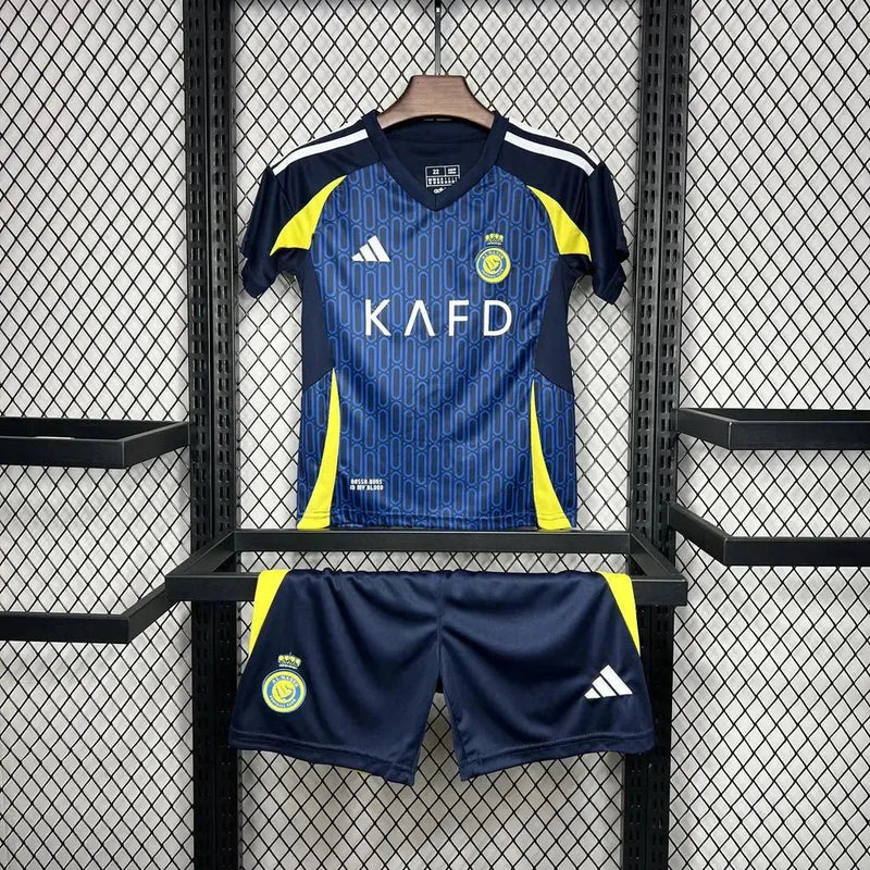 Al-Nassr Away Shirt 24/25 - Kids Fan Blue