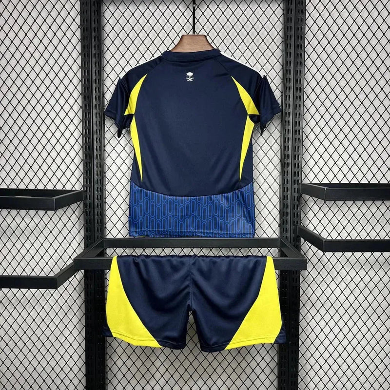 Al-Nassr Away Shirt 24/25 - Kids Fan Blue