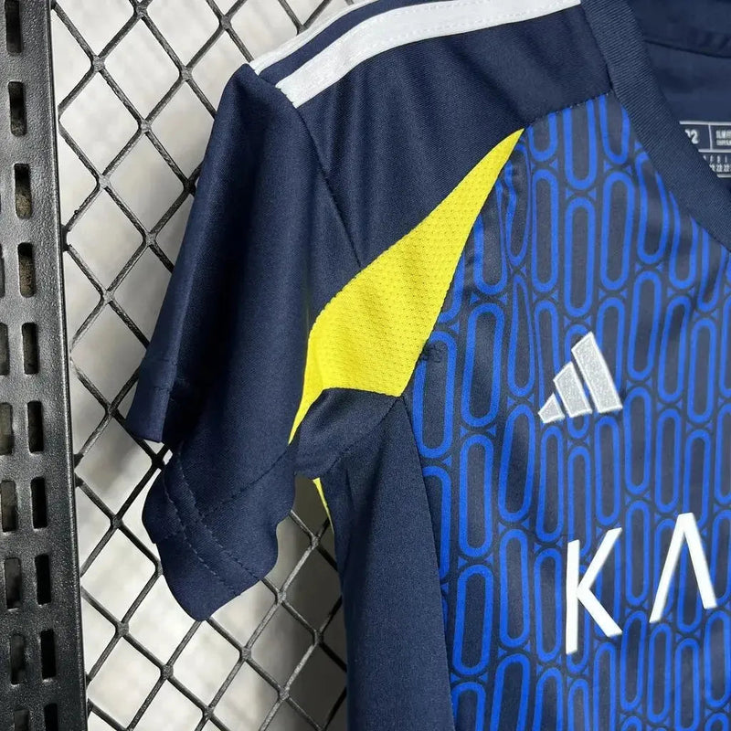 Al-Nassr Away Shirt 24/25 - Kids Fan Blue