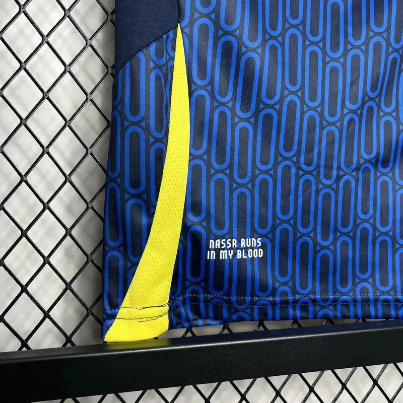 Al-Nassr Away Shirt 24/25 - Kids Fan Blue