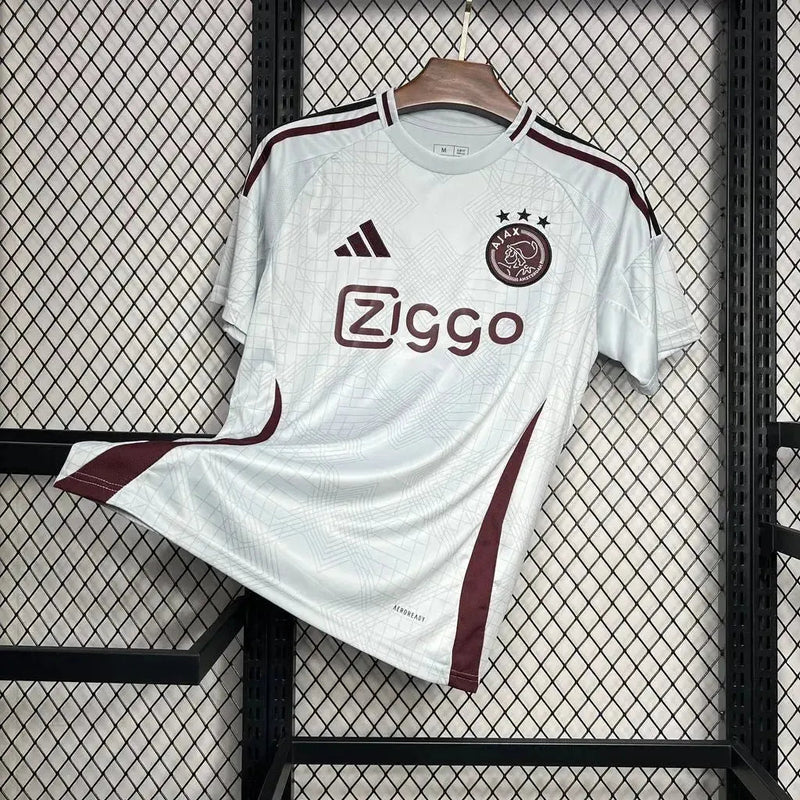 Ajax Third Away Shirt 24/25 - Men's White Fan Shirt