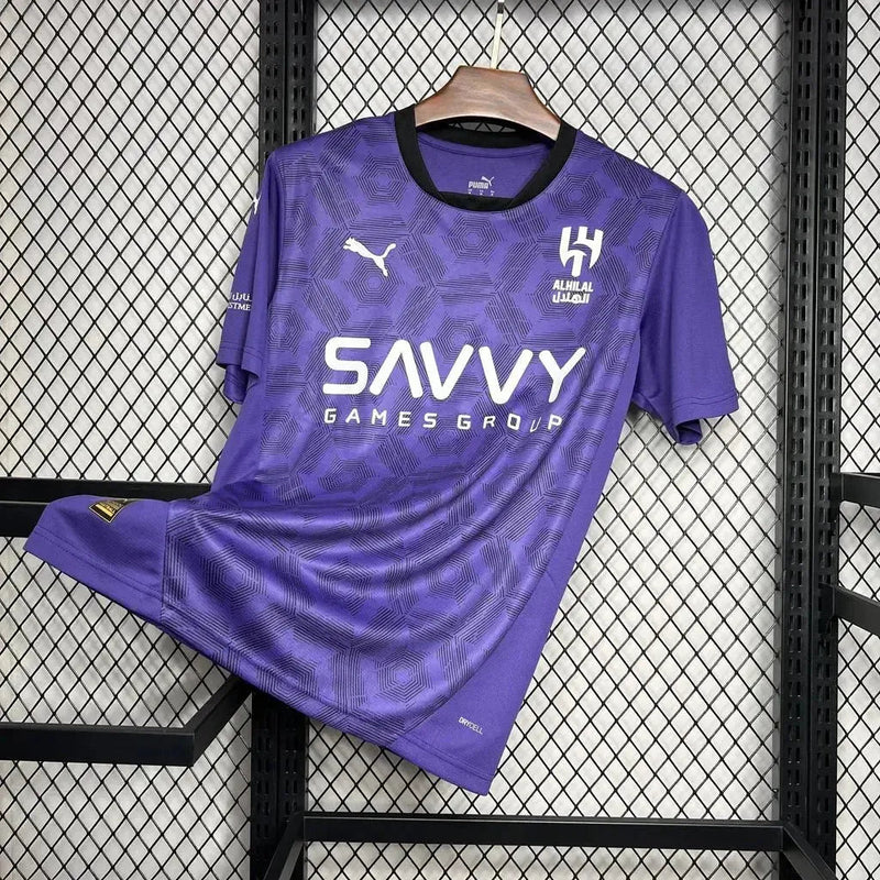 Al-Hilal Third Away Shirt 24/25 - Men's Fan Purple + Neymar 10