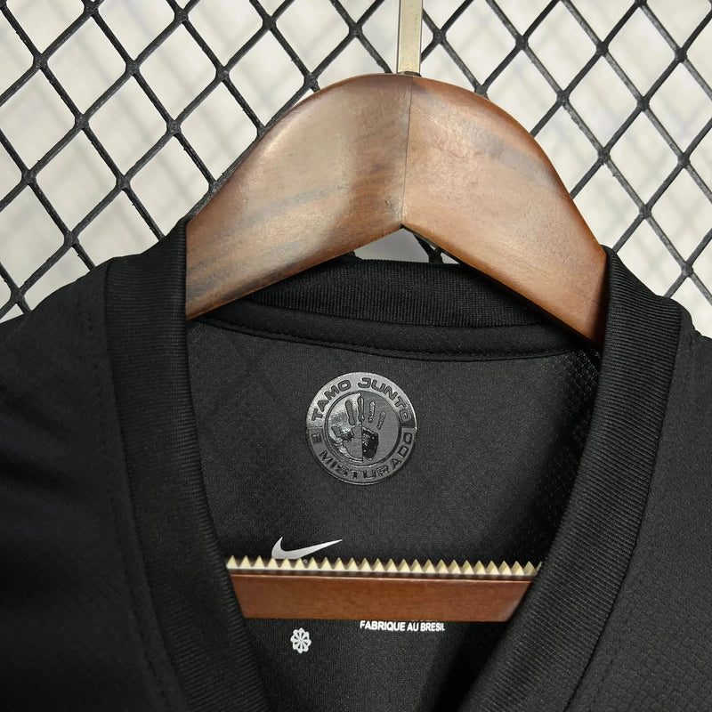 Timão Away Shirt 24/25 - Women's Fan Black