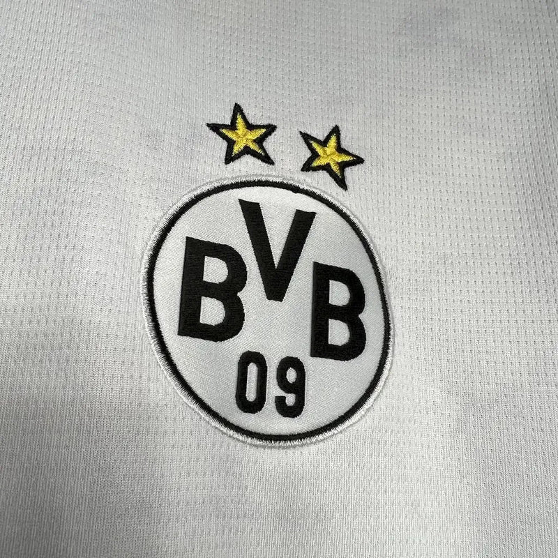 Borussia Dortmund Third Away Shirt 24/25 - Men's White Fan Shirt