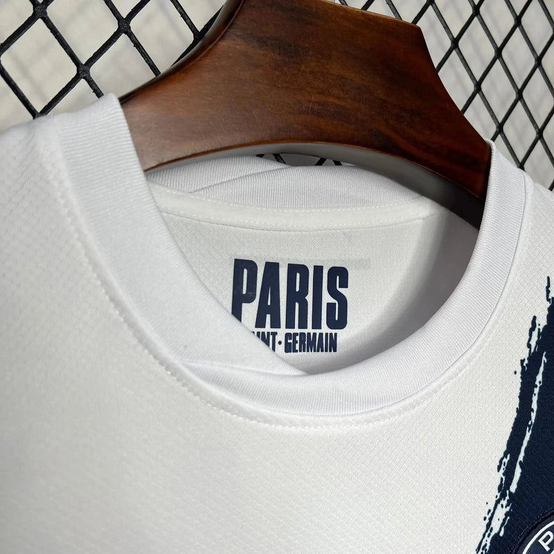 PSG Away Shirt 24/25 - Men's White Fan Shirt