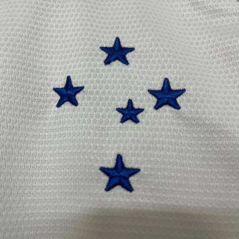 Cruzeiro Away Shirt 24/25 - White Children's Fan Shirt