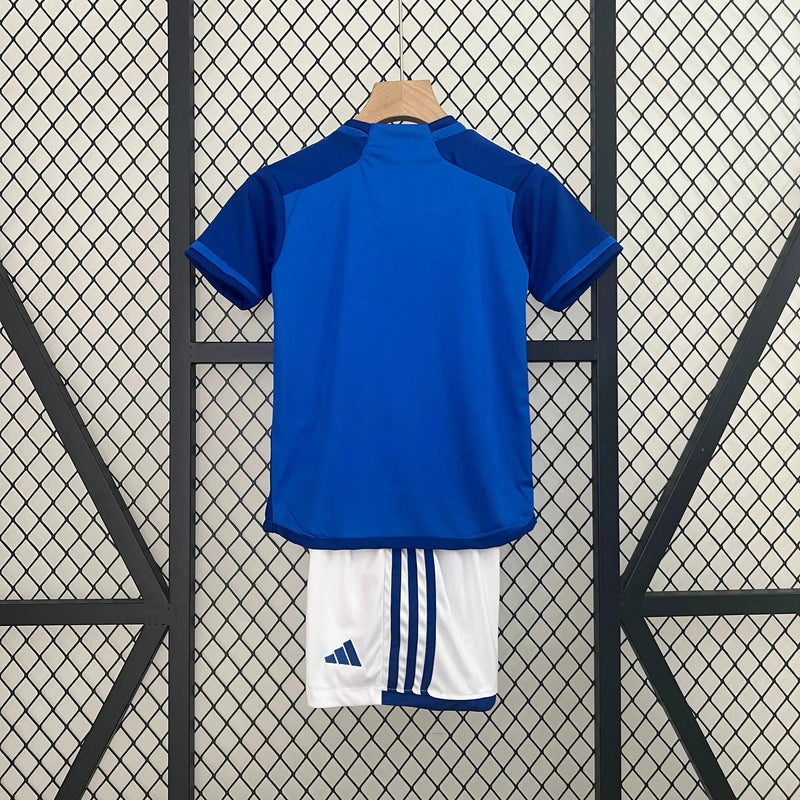 Cruzeiro Home Shirt 24/25 - Kids Fan Shirt Blue