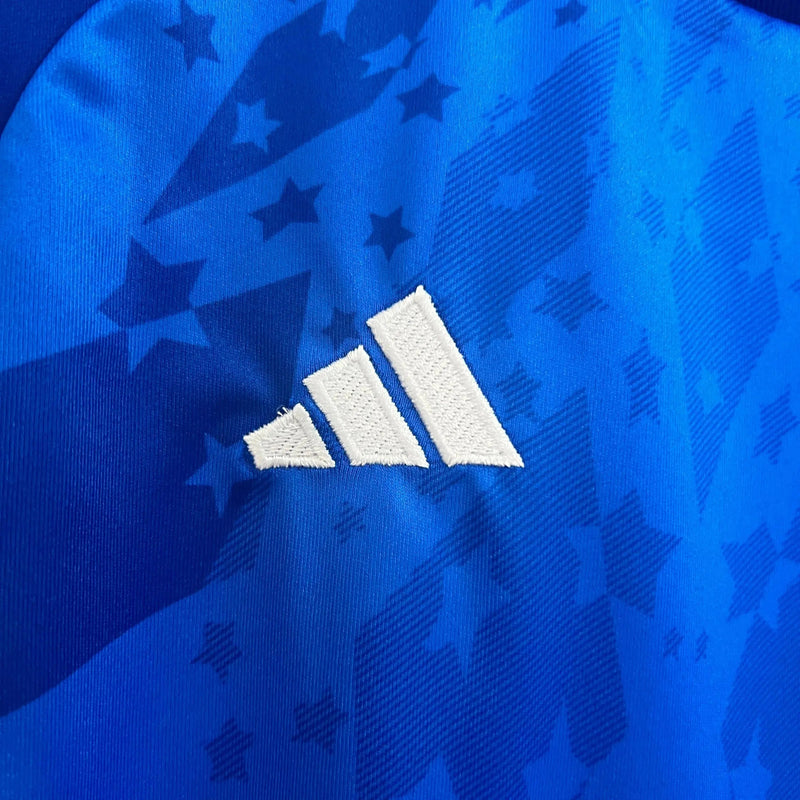 Cruzeiro Home Shirt 24/25 - Kids Fan Shirt Blue
