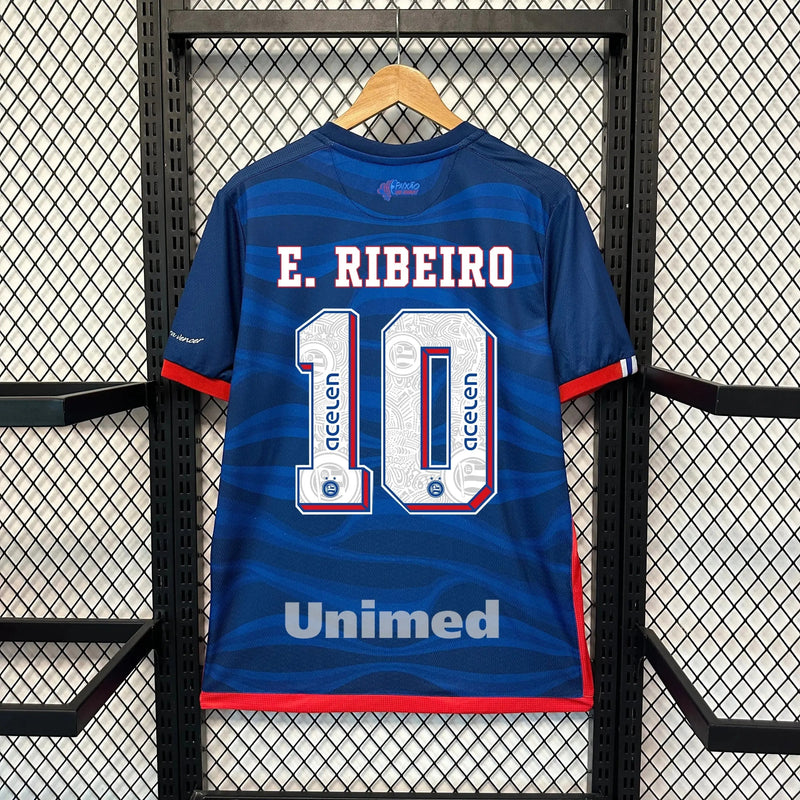 Bahia Away 2 24/25 Shirt - Men's Fan Blue + Sponsorships
