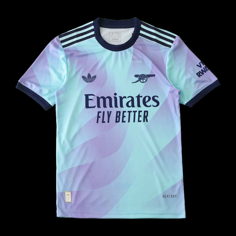 Arsenal Third Away Shirt 24/25 - Mens Fan Purple/Blue