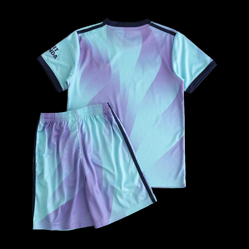 Arsenal Third Away Shirt 24/25 - Purple Kids Fan Shirt