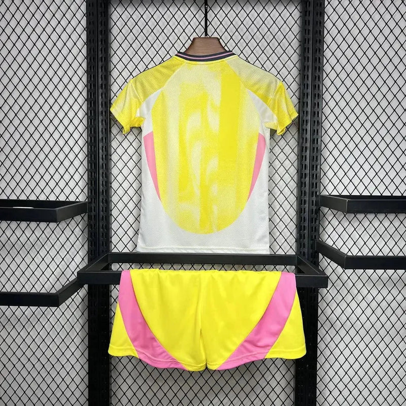 Juventus Away Shirt 24/25 - Kids Fan Yellow