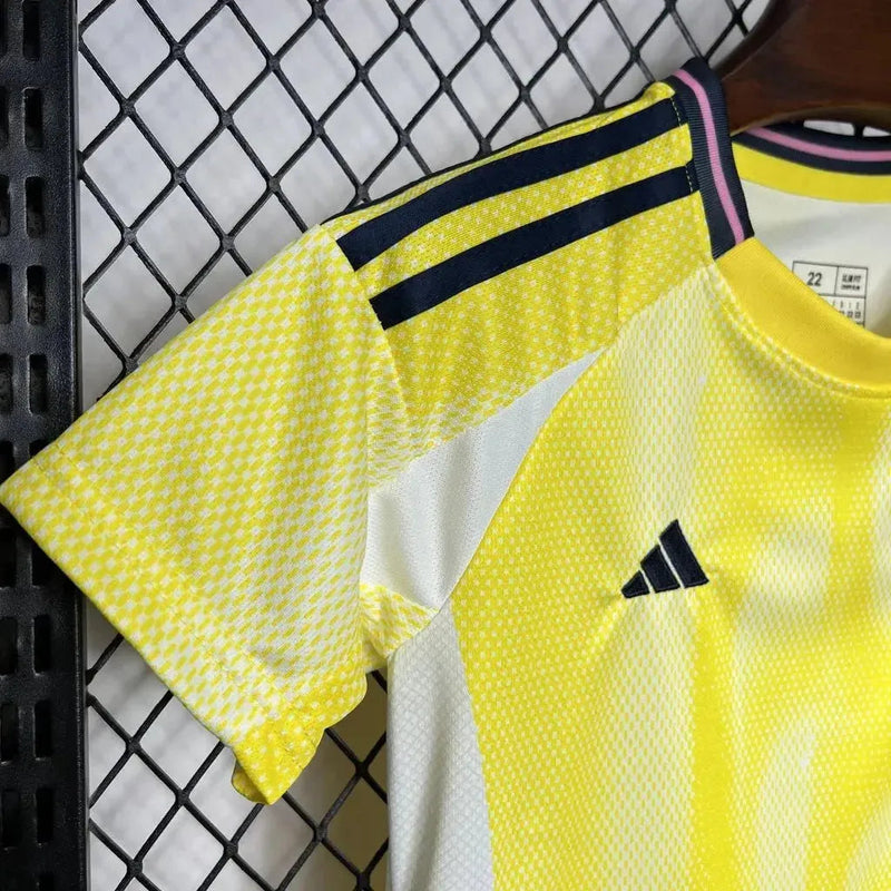 Juventus Away Shirt 24/25 - Kids Fan Yellow
