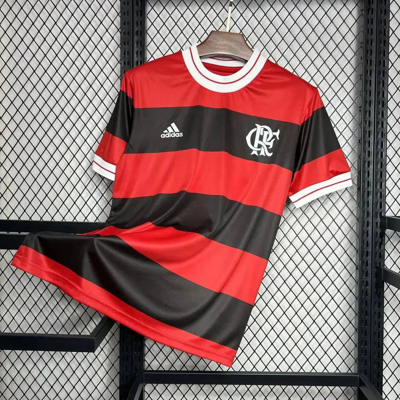 Flamengo Commemorative Shirt 2018 - Men's Fan Red and White