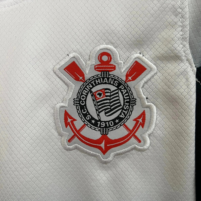 Timão Home Shirt 24/25 - White Children's Fan Shirt