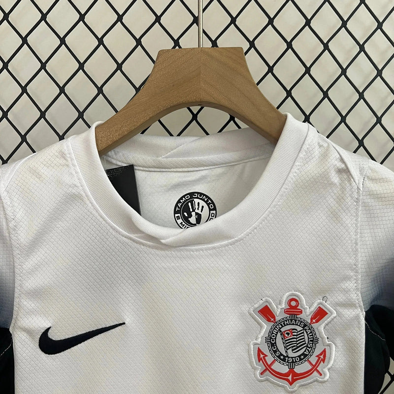 Timão Home Shirt 24/25 - White Children's Fan Shirt
